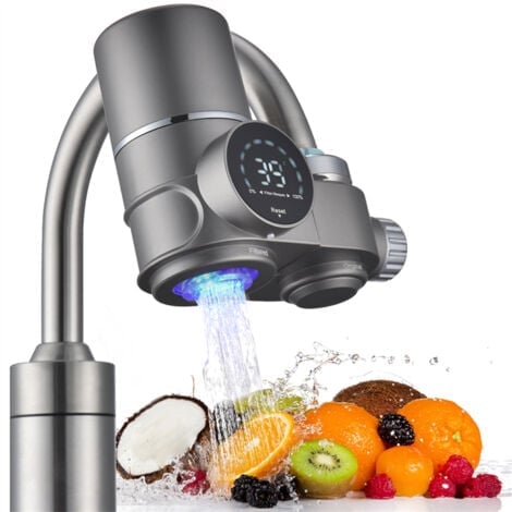 Douchette évier avec filtre à eau 2 voies pour mitigeur cuisine standard