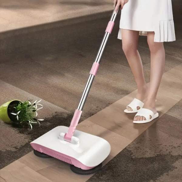 Aspirateur balai sans fil double tête rotative haute performance