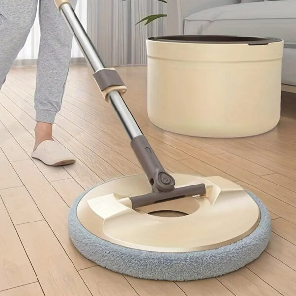 Serpillière rotative 360° avec système d'essorage automatique