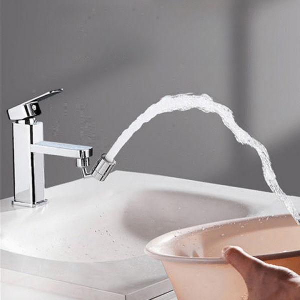 Embout robinet orientable 720 degrés universel