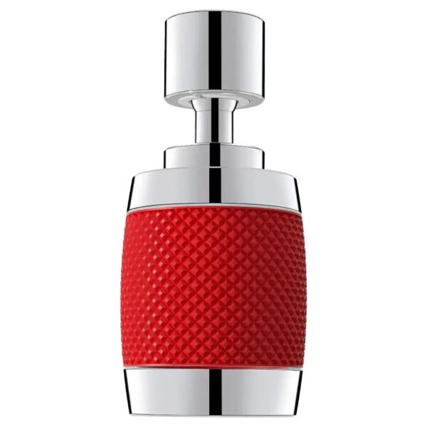 Embout mousseur robinet laiton rouge design moderne