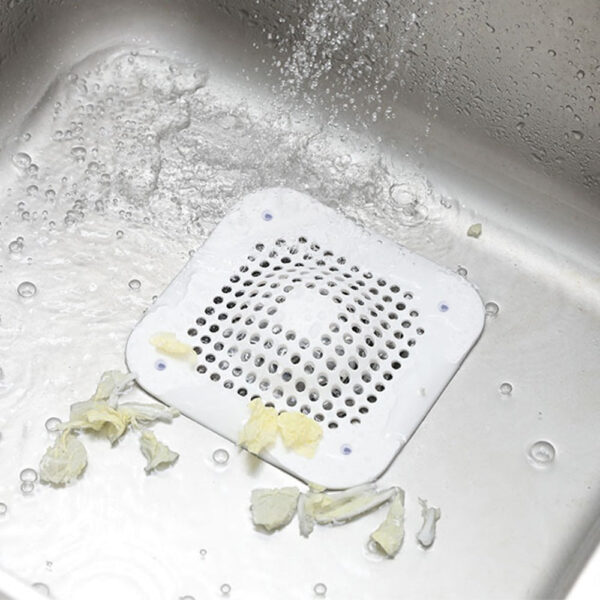Filtre de drain pour évier en silicone