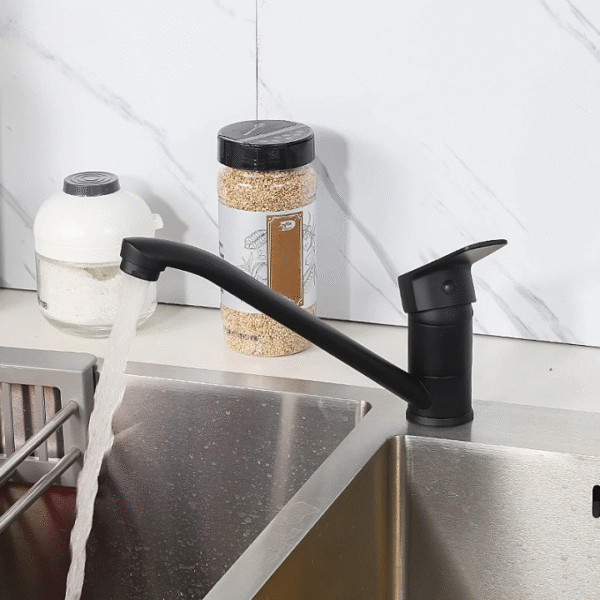 Robinet mitigeur cuisine avec bec verseur moderne