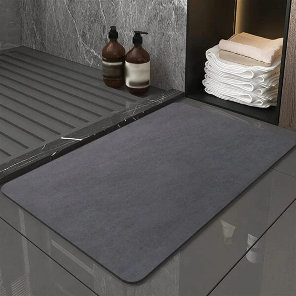 Tapis de bain diatomite absorption rapide Celesta