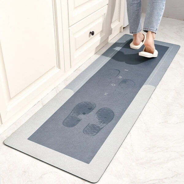 Tapis de cuisine antidérapant et étanche